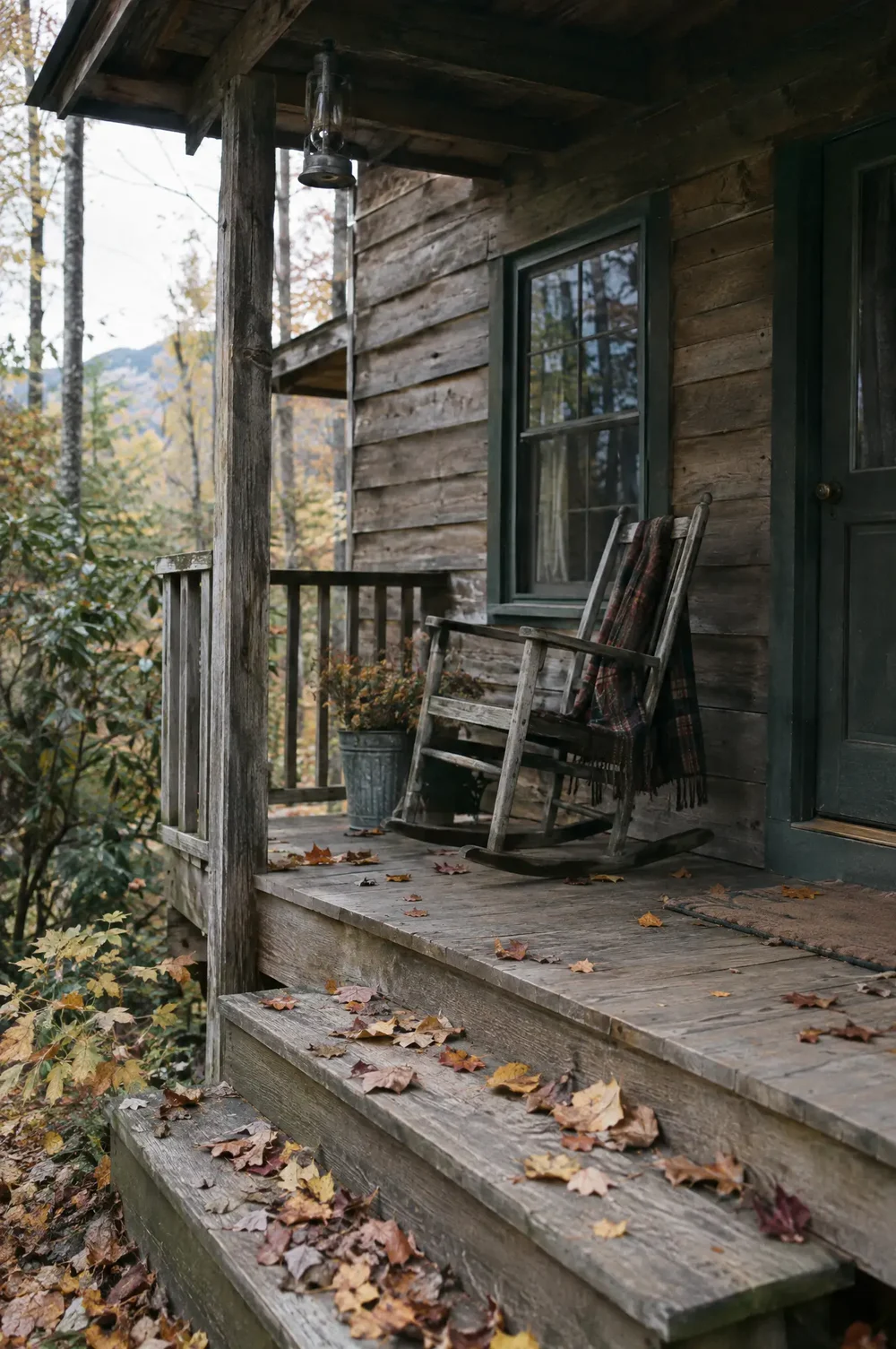 The porch where we ended the day.